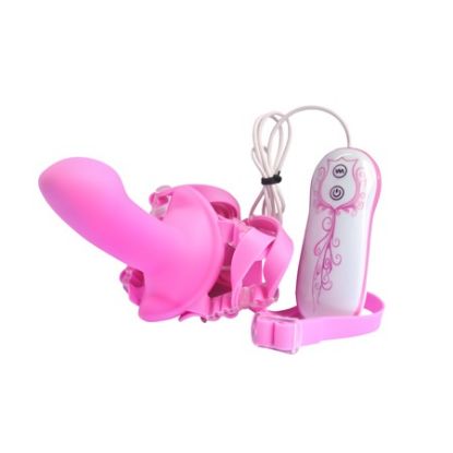 Attēls Vibrators Vibe therapy Narcissism (0154) pink strap-on