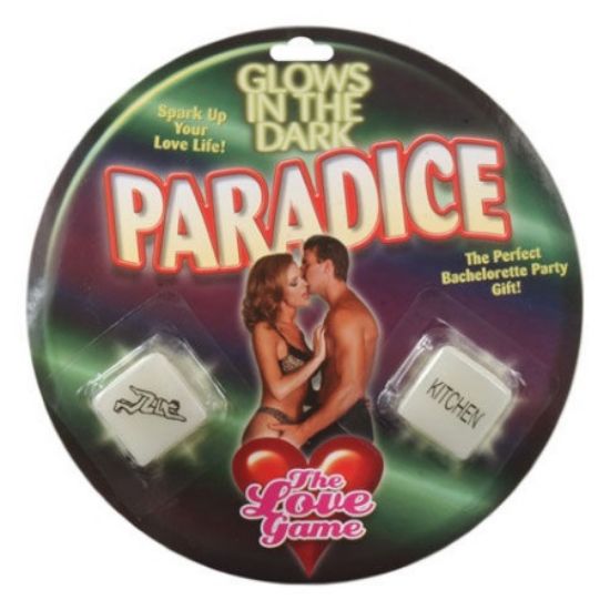 Изображение Paradice glows in the dark (0894) Игральные кости