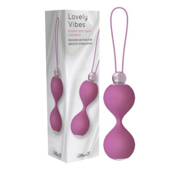 Изображение Вагинальные шарики Lovely vibes (0130) розовые