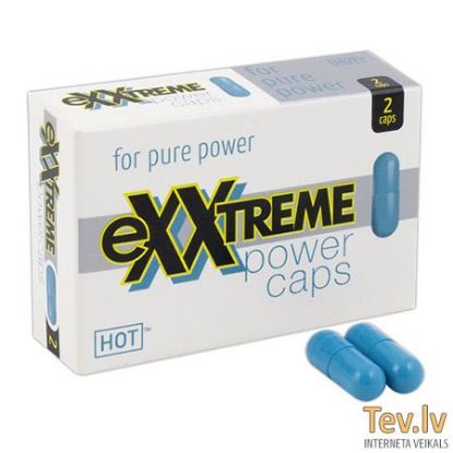 Attēls Uzbudinošs līdzeklis Exxtreme Power Caps (0789) 2 caps