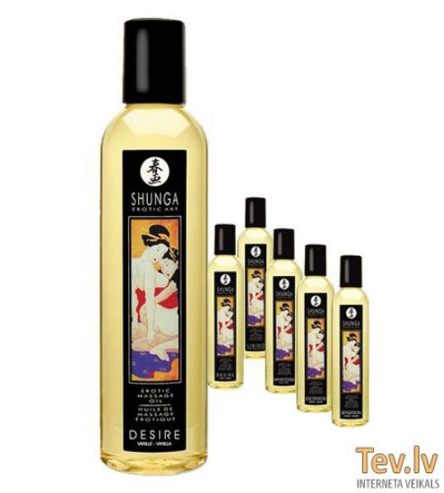 Attēls Masāžas eļļa Shunga (0792) passion 200ml kaisle