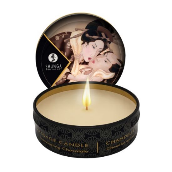 Изображение Массажная свеча Shunga excitation (0816) 30ml опьяняющий шоколад