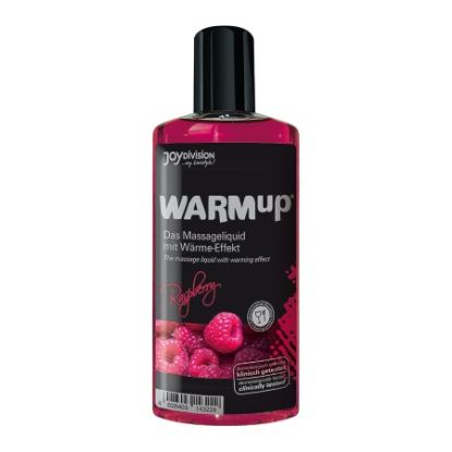 Изображение Массажное масло WarmUp (0748) raspberry 150ml малиновое