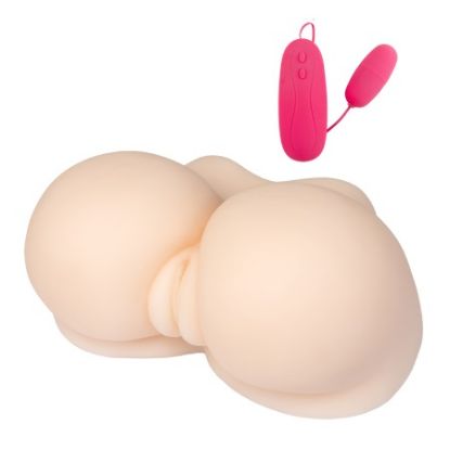 Attēls Vagīna un anus Vibrating life size pussy and ass XL (0180)