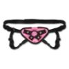 Attēls Uzkabe Pink velvet strap-on harness (1084)
