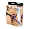 Attēls Uzkabe Pink velvet strap-on harness (1084)