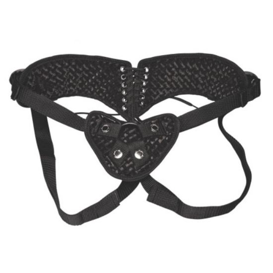 Attēls Uzkabe Diamond velvet strap-on corset (1084)