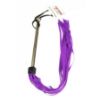 Attēls Pletne Fetish metal butt leather flogger (1412) v2