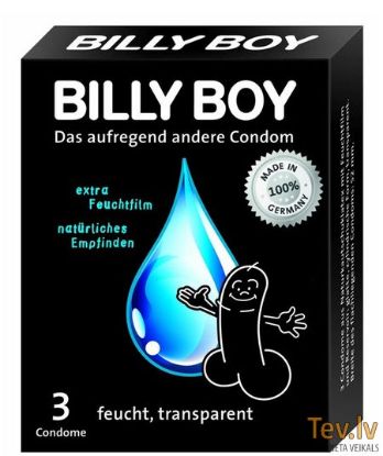 Attēls Prezervatīvi BillyBoy (0549) Ideal moisturising lube