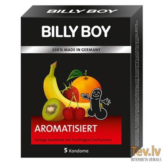 Attēls Prezervatīvi BillyBoy (0549) Fruit aroma