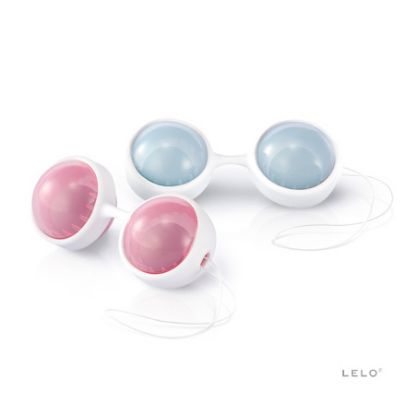 Изображение Вагинальные шарики LELO Luna Beads (0108) pink gray розовые серые