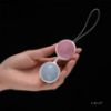 Attēls Vaginālās bumbiņas LELO Luna Beads (0108) pink gray rozā pelēks