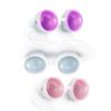 Attēls Vaginālās bumbiņas LELO Luna Beads plus (0110) pink plum gray rozā plūmju pelēks