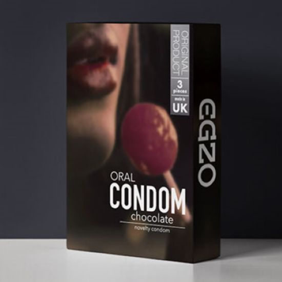 Picture of Condoms Egzo oral condom (0580) chocolate