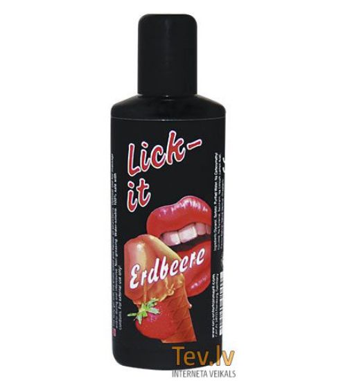 Attēls Lick it - ar zemeņu aromātu un garšu (0814) 100ml
