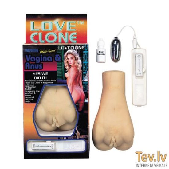 Attēls Vagīna un anus Love Clone Vibro (1171) Vagina and Anus