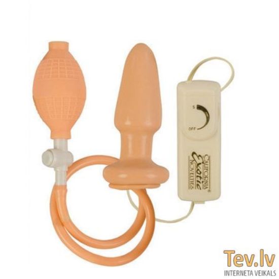 Attēls Vibrators Butt plug (1156) Inflateble flesh