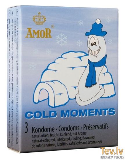 Attēls AMOR Cold Moments (0572) prezervatīvi