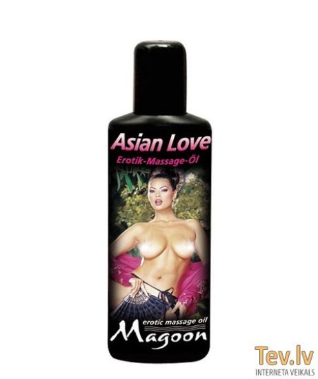 Attēls Masāžas eļļa Erotic Massage Oil (0791) Asian Love