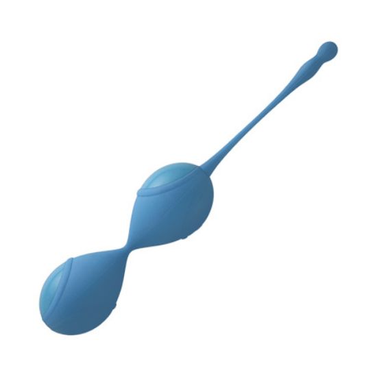 Attēls Vaginālās bumbiņas Vibe Therapy FASCINATE (1105) gaiši zilas