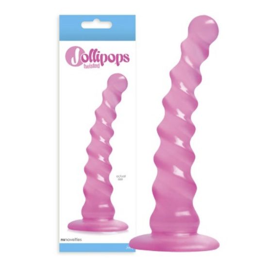 Attēls Falls Jollipops twisted (0491) rozā