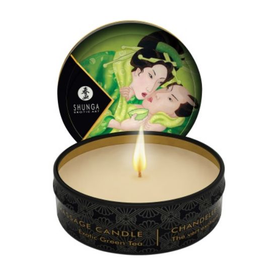 Picture of Masāžas svece Shunga zenitude (0816) 30ml erotiska zaļā tēja
