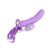 Attēls Sweet smile vibrating hollow strap-on (0437)