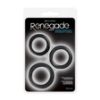 Attēls Erekcijas gredzeni Renegade (0131) melni