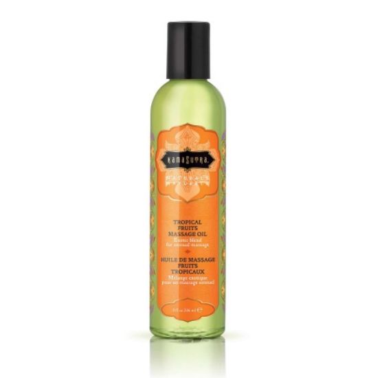 Attēls Masāžas eļļa Kamasutra naturals tropical fruits (0768) 236ml