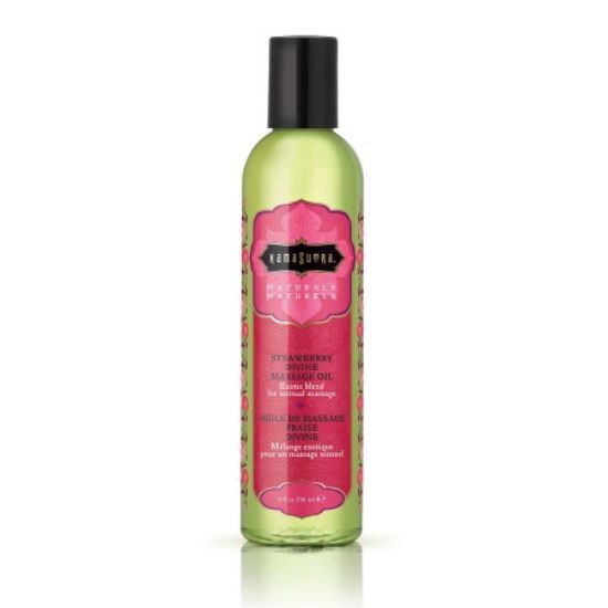 Attēls Masāžas eļļa Kamasutra naturals strawberry (0768) 236ml