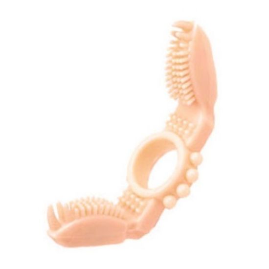 Attēls Erekcijas gredzens Double trouble cock ring (0200)