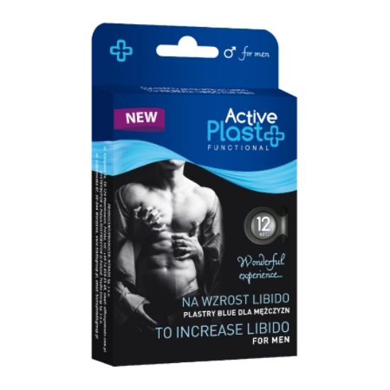 Attēls Uzbudinošs līdzeklis Activ plast to increase libido for men (12 gab.) (0726)