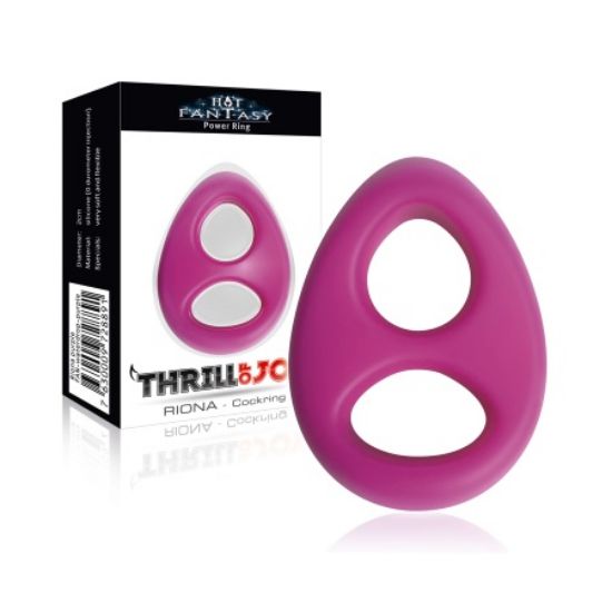 Attēls Erekcijas gredzens Thrill of joy Riona (0137) violets