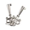 Attēls Rokudzelži ar pūkainu apdari Furry handcuffs (0939) melni