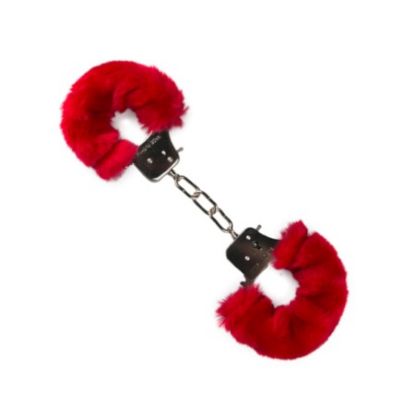 Picture of Rokudzelži ar pūkainu apdari  Furry handcuffs (0939) sarkani