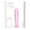 Dildo RealRock 8 Crystal clear