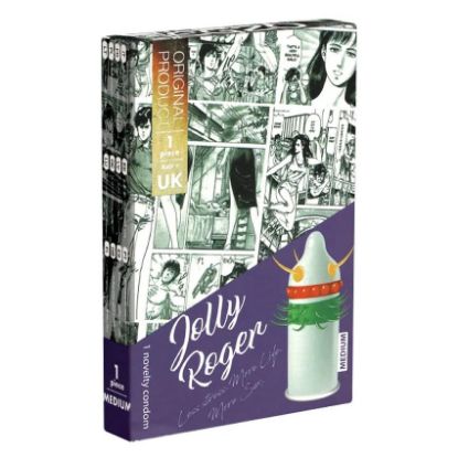 Attēls Prezervatīvs Egzo jolly roger (0590)