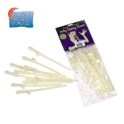 Изображение Набор соломок Dicky Sipping Straws (1291) glow dark