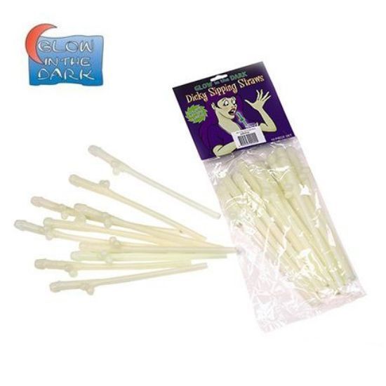 Attēls Salmiņi Dicky Sipping Straws (1291) glow dark