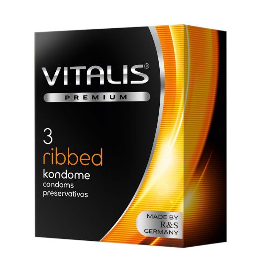 Picture of Condoms Vitalis premium (0540) ribbed