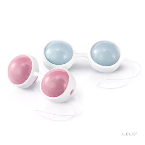 Picture of Vaginālās bumbiņas LELO Luna Beads (0108) pink gray rozā pelēks